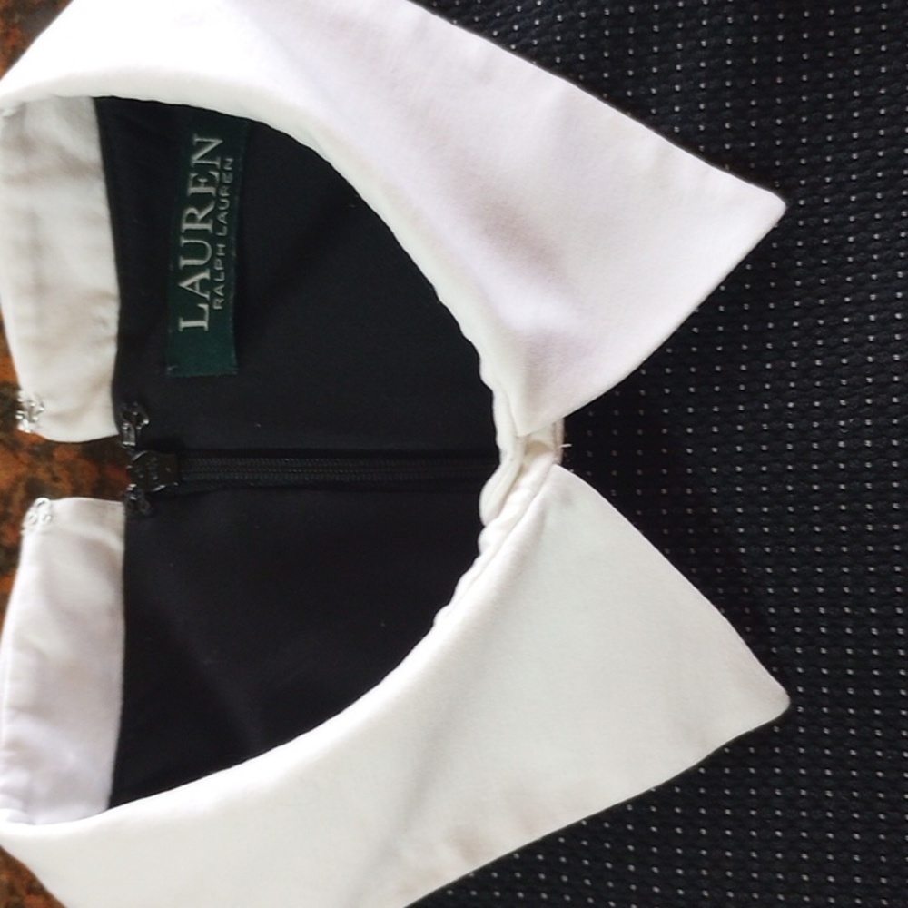 Lauren Ralph Lauren Black Swiss Dot Dress - Picture 8 of 15